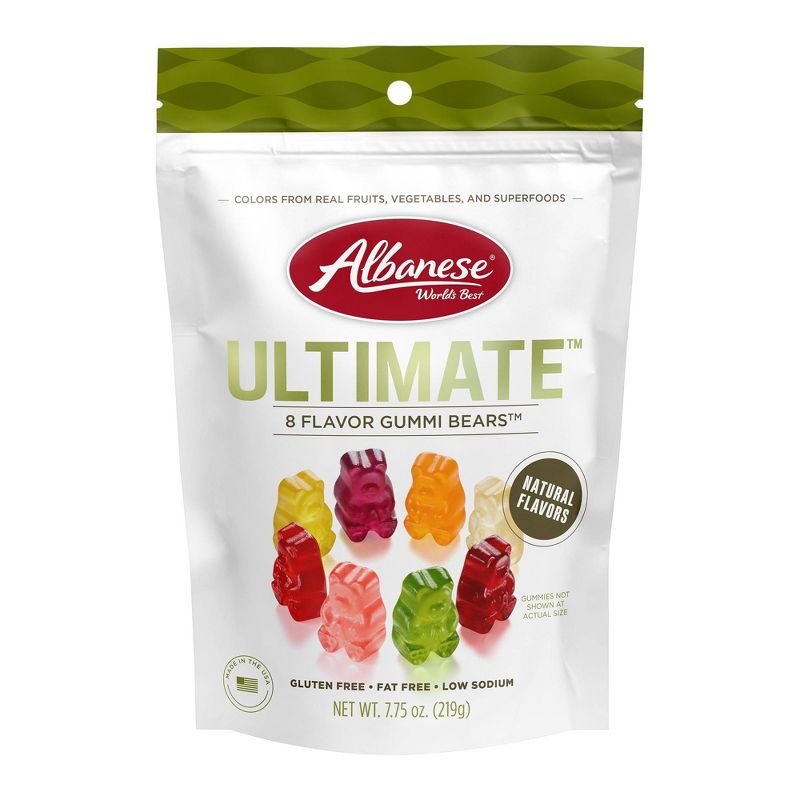 Albanese World&#39;s Best Ultimate 8 Flavor Candy Gummi Bears &#8211; 7.75oz, 1 of 10