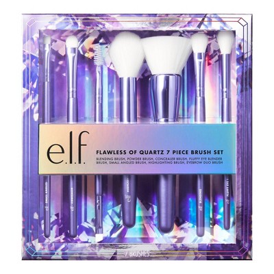 e.l.f. Flawless of Quartz Holiday Brush Gift Set - 7ct