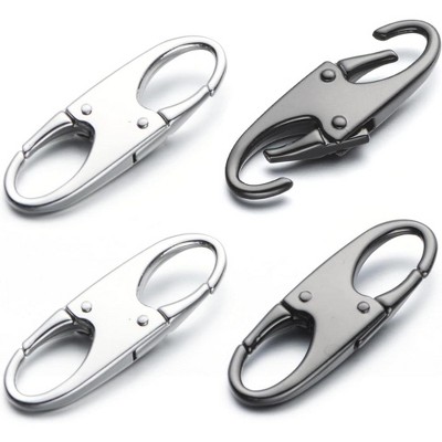 Attop Double Small Carabiner Clips - Theft Deterrent - Holding Zipper Closed - Zipper Pull Replacement