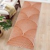 Machine Washable Rug Modern Abstract Low Pile Rugs Foldable Non Slip Rug Contemporary Lines Indoor Carpet for Bedroom Living Room Nursery Playroom - 4 of 4