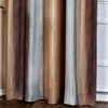GoodGram Ombre Crushed Satin Sheer Single Window Curtains & Valances - 4 of 4