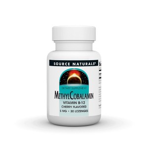 Methylcobalamin 5mg by Source Naturals, Inc.  -  30 Tablet - 1 of 3