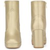 BLISSFUL STEP Squared Toe Platform Chunky Heels Ankle Boots for Women - 2 of 4