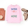 The Juniper Shop SmileyWorld Wish You Were Here Youth Long Sleeve Tee - 3 of 4