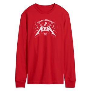 Men's - Barbie - Country Metal Ken Long Sleeve Graphic T-Shirt - 1 of 3