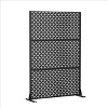PexFix 72 in. H x 47 in. W Outdoor Metal Privacy Screen Garden Fence Symbol Pattern Wall Applique - 3 of 4