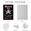 Lomsoe Pirate Theme Tin Signs Pirate Party Decorations Halloween Pirate Ship Yard Decoration Pirates Christmas Sign - 2 of 4
