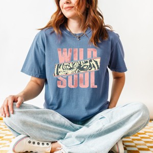 Simply Sage Market Wild Soul Tiger Garment Dyed Tee - 1 of 4