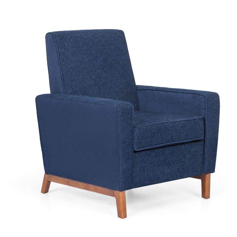 Helmville Contemporary Upholstered Club Chair - Christopher Knight Home, 1 of 13