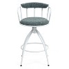 CAVINAS 25.98"Modern Swivel Bar Stool,Set of 2,Upholstery Counter Height Barstools with Backrest,Counter Stools for Bars,Kitchen Island - 4 of 4