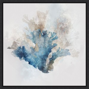Amanti Art Blue Coral Reef II by Ken Roko Framed Canvas Wall Art - 1 of 4