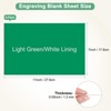 Unique Bargains Plastic Laser Engraving DIY Indoor Outdoor Engraving Blank Materials - 3 of 4