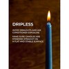 8 Inch Taper Candles Set of 12 - Dripless Long Burning Fragrance-Free Tall Tapers - 4 of 4