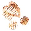 Unique Bargains Elegant Heart-Shaped Hollow Hair Clips Hairdo Clip 1 Pc - 2 of 4