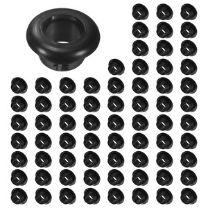 Unique Bargains Rubber Corrosion-Resistant Snap-in Locking Hole Plugs Black - 1 of 4