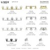 Livex Lighting Oldwick 1 - Light Vanity in  Polished Chrome - 4 of 4