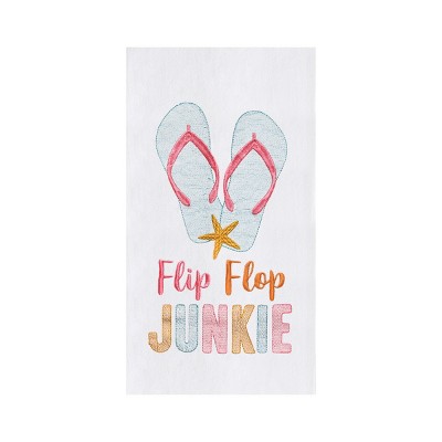 C&F Home Flip Flop Junkie Flour Sack Kitchen Dishtowel