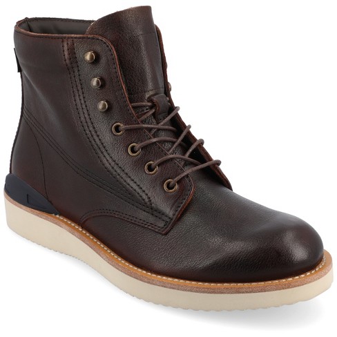 Taft 365 Men's Model 004 Wedge Sole Ankle Boot, Chili 8.5 : Target