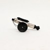 TopComfy Decorative Object Antique Style Cannon Sculpture Vintage Accent for Home Decor, Silver, 12"*7"*5.75" - 2 of 4