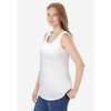 Woman Within Plus Size Scoopneck Tank - 4 of 4