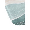 Marta Barragan Camarasa Modern Beach Abstract II Memory Foam Bath Rug Blue/Brown - Deny Designs: Microfiber, Machine Washable - 3 of 3
