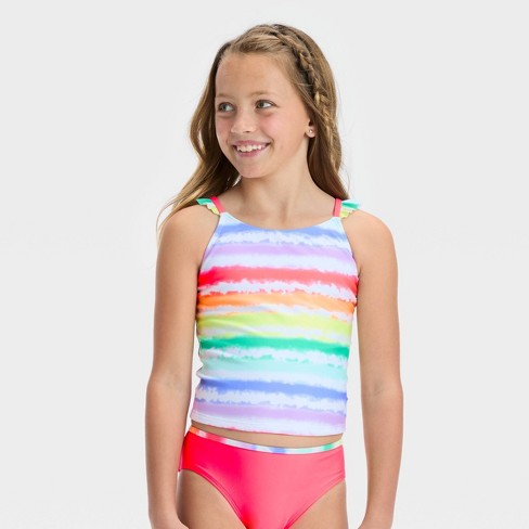 Girls' Tie-dye Tankini Set - Cat u0026 Jack™ : Target