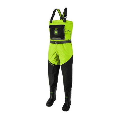 Gator Waders Swamp Series Offroad Thermal Insulated Waders (lime, Stout 14)  : Target