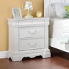 Acme Furniture Estrella Nightstand White Finish - 2 of 4