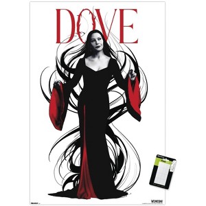 Trends International Wednesday: Season 2 (2025) - Morticia Dove Unframed Wall Poster Print White Mounts Bundle 22.375" x 34" - 1 of 4