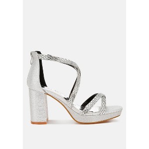 Infatuated Rhinestones Embellished Strappy Women Sandals - 1 of 4