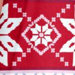 classic red fair isle