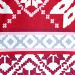 classic red fair isle