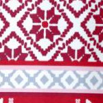 classic red fair isle