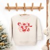 The Juniper Shop Candy Cane Cutie Stars Youth Ultra-Soft Graphic Sweatshirt - 2 of 3