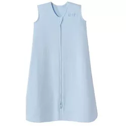 HALO Innovations Sleepsack 100% Cotton Wearable Blanket - Baby Blue M