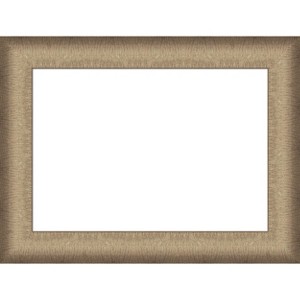 Amanti Art Elegant Brushed Bronze Framed Dry Erase Magnetic Board - 1 of 4