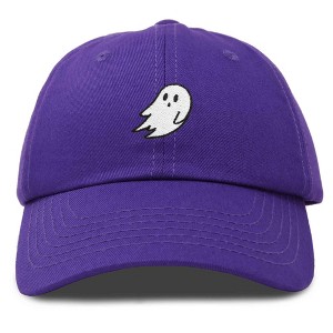Dalix Ghost Embroidered Mens Womens Cotton Dad Hat Baseball Cap Adjustable - 1 of 4