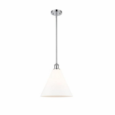 Berkshire - 1 Light Mini Pendant In Industrial Style-12.75 Inches Tall and 12 Inches Wide