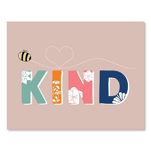 Courtside Market Bee Kind 16x20 Gallery-Wrapped Canvas - 1 of 4