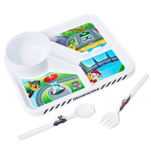  Lalo PAW Patrol Dinnerware Sets for Toddlers and Kids -  Dishwasher Safe Tableware, BPA Free, Kids Dishes - Includes Bowl, Plate &  Cup - 3 Pieces - Marshall : Baby