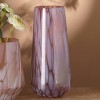 ChicFurnit Decorative Vases Elegant Flower Vase Jarron Florero Glass Vase Tabletop Vase Modern Vase for Living Room Decor, Brown, 5.5"*5.5"*12" - 3 of 4