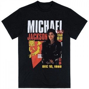 Mens Michael Jackson Bad Tour '88 Tokyo T-Shirt : Target