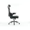 TiramisuBest Ergonomic Black Mesh Office Chair with Adjustable Lumbar, Headrest & 3D Armrests, Tilt Function - 4 of 4