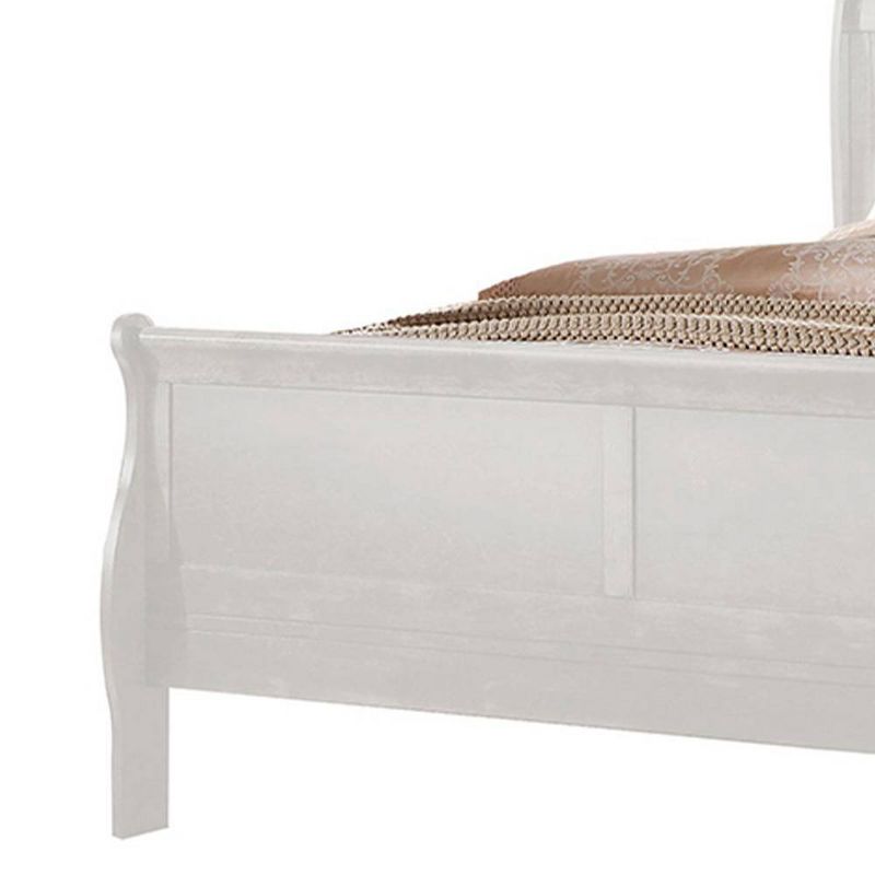 85&#34;Twin Bed Louis Philippe Bed White - Acme Furniture, 3 of 7