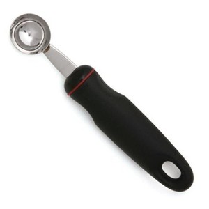 Norpro Grip-EZ Handle Stainless Steel 1.25" Melon Baller - 1 of 4