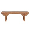 Ellen Mindi Wood Bench Brown - East at Main: Handcrafted, Traditional Design, No Assembly Required - 3 of 4