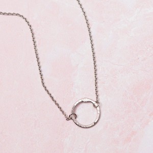 Classic Circle Necklace Brass - 1 of 2