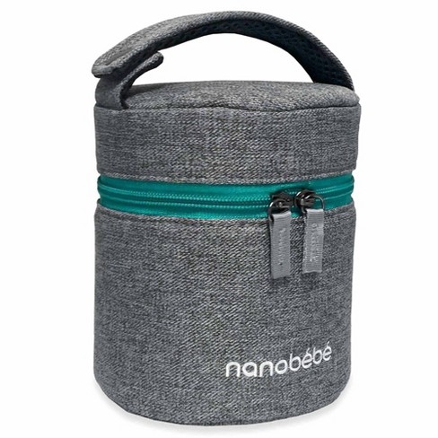 Nanobebe Compact Triple Insulated Bottle Cooler Travel Bag With