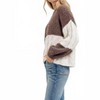 Women's Colorblock Chevron Sweater - Blu Pepper - 2 of 2