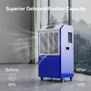 Yaufey 216 Pint Commercial Dehumidifier for Home & Basements up to 8500 sq ft - 4 of 4